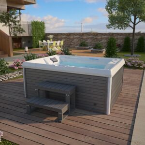 Jacuzzi Outdoor Spa 3 Persoons - Luxe Acryl - Jet Overflow - Whirlpool Massage Badkuip